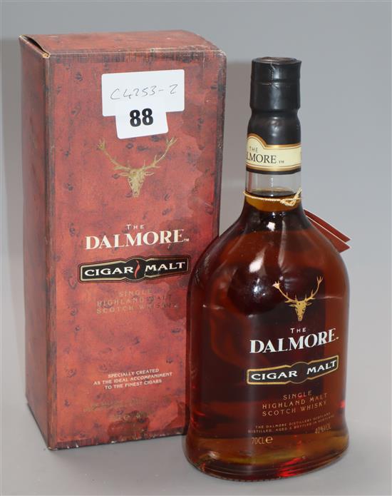 One boxed Dalmore Cigar Malt Scotch Whisky